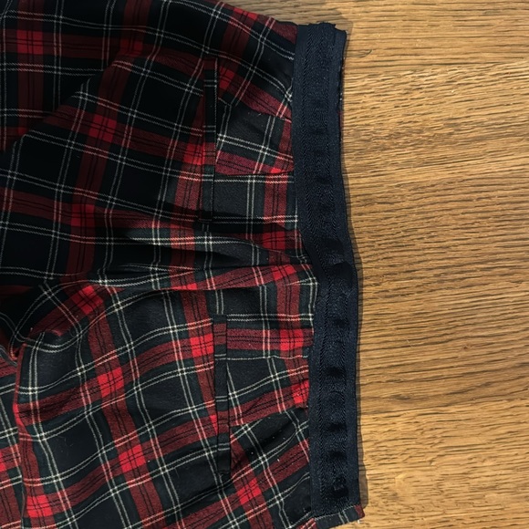Plaid Straight-Leg Zara Pants - Picture 3 of 4